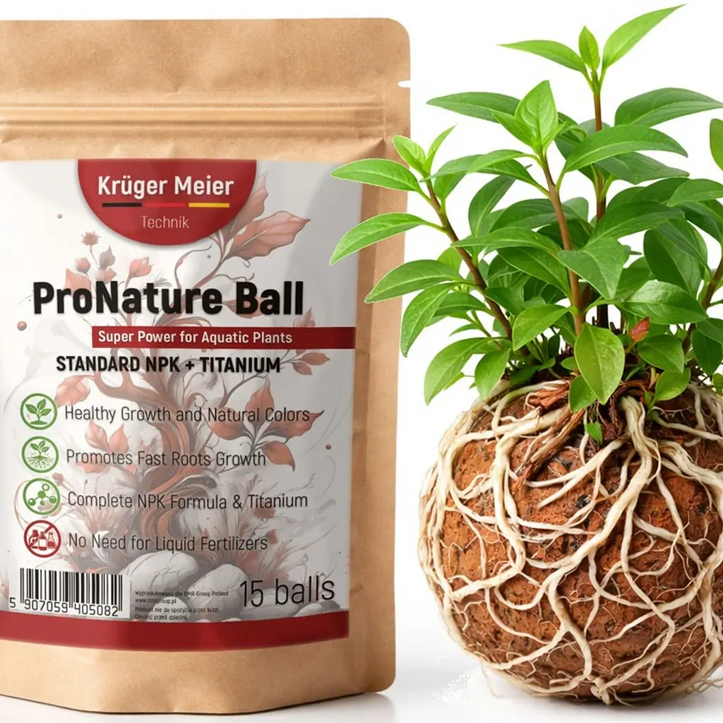 Поживні кульки Kruger Meier ProNature Ball 15 для акваріумних і тераріумних рослин - фото 2
