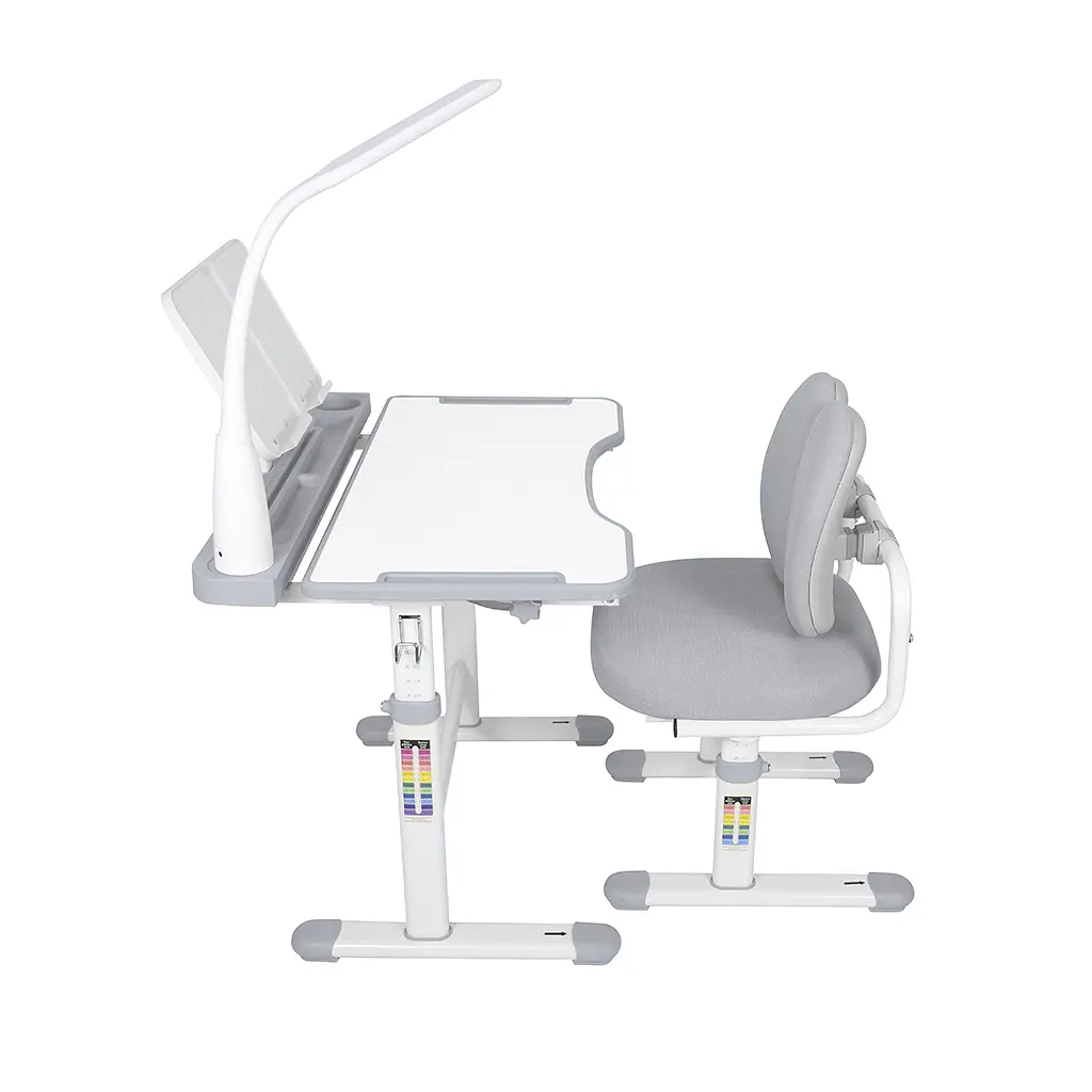 Парта зі стільцем FunDesk Vivo Grey (221892) - фото 7