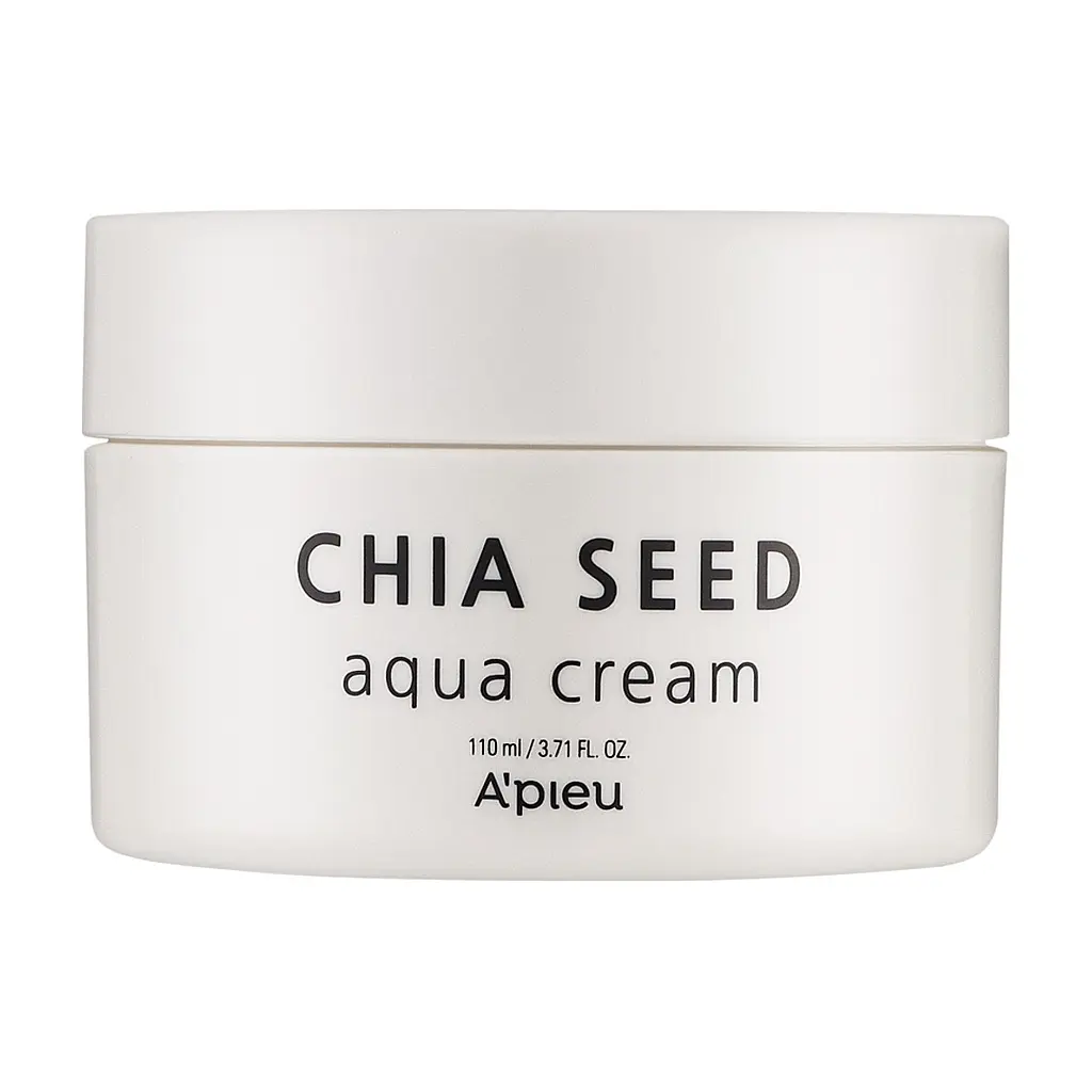 Крем для обличчя A'pieu Chia Seed Aqua Cream Для зволоження шкіри з насінням чіа 100 мл (8806185791007)
