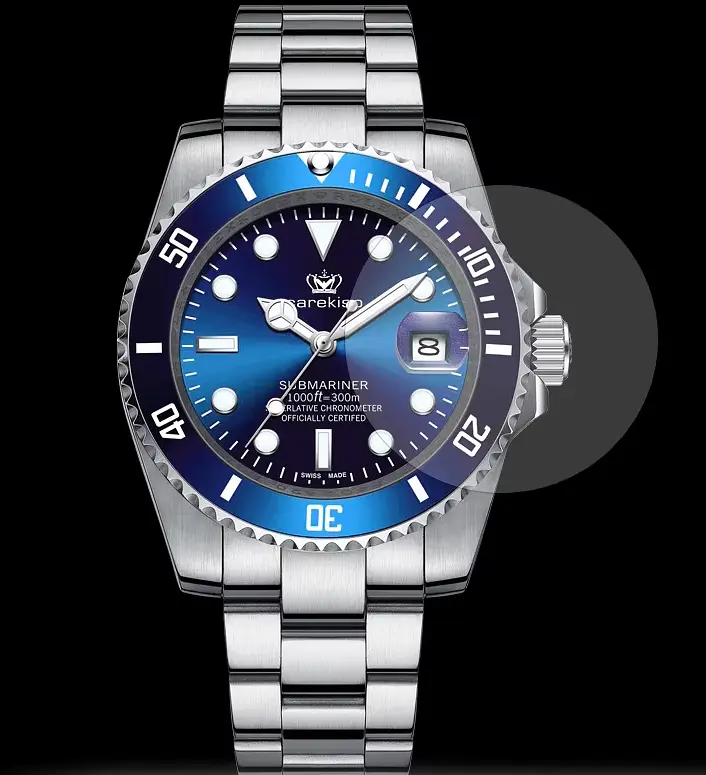 Годинник Hemsut Zurich Carekiso Blue - фото 4