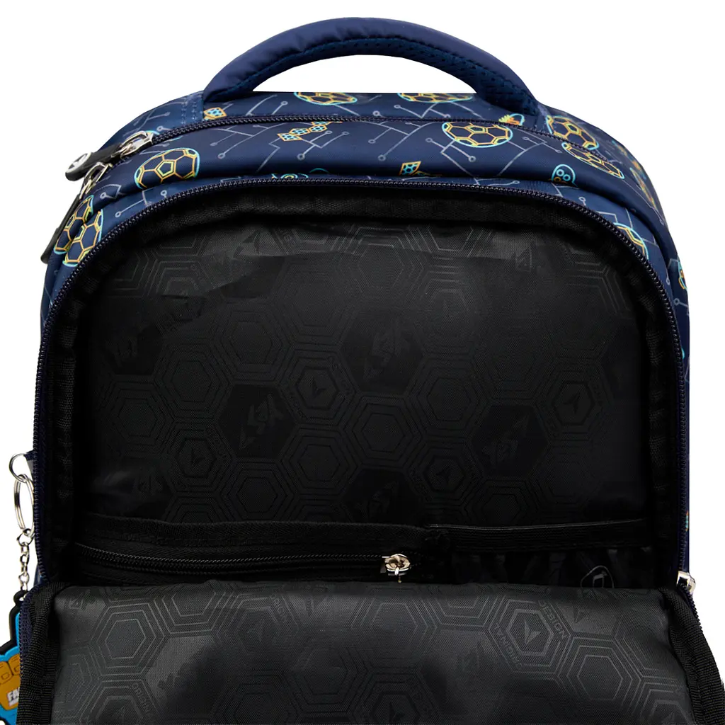 Рюкзак шкільний YES S-52 Ergo Football Gamer 36х28х13 см Різнокольоровий (559891) - фото 6