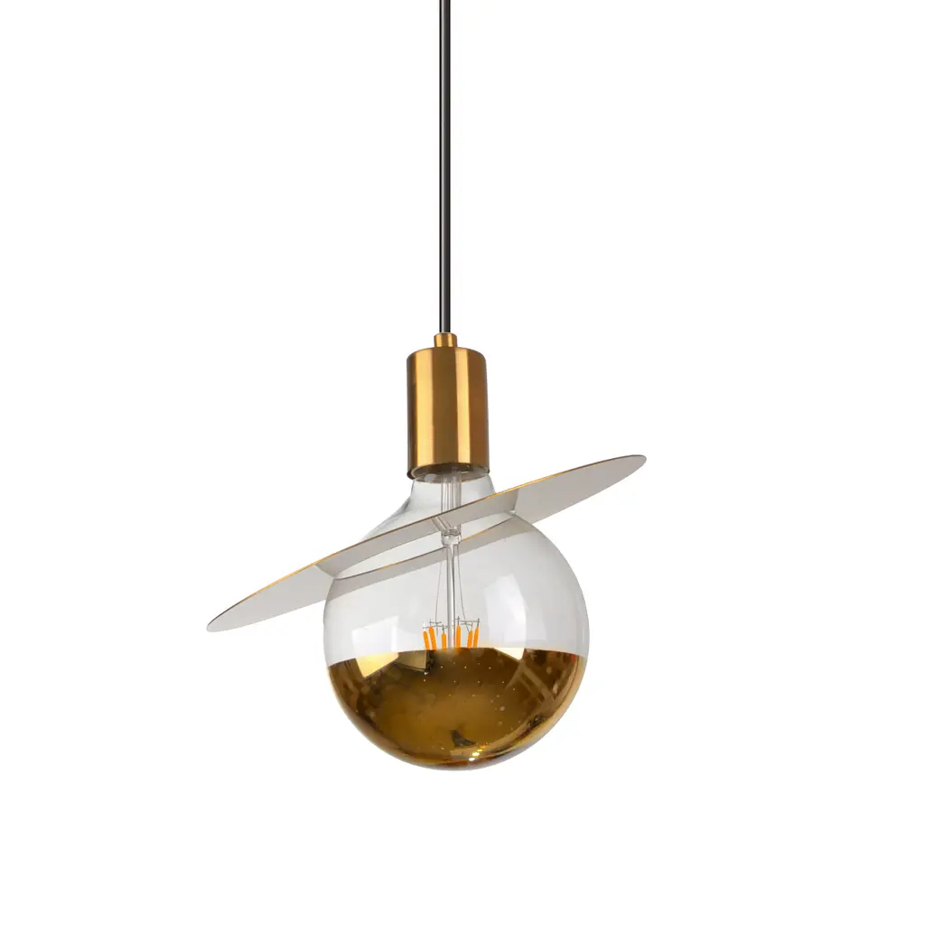 Люстра подвесная Brille современная Е27 60W G (BR-01 654S/1) - фото 8