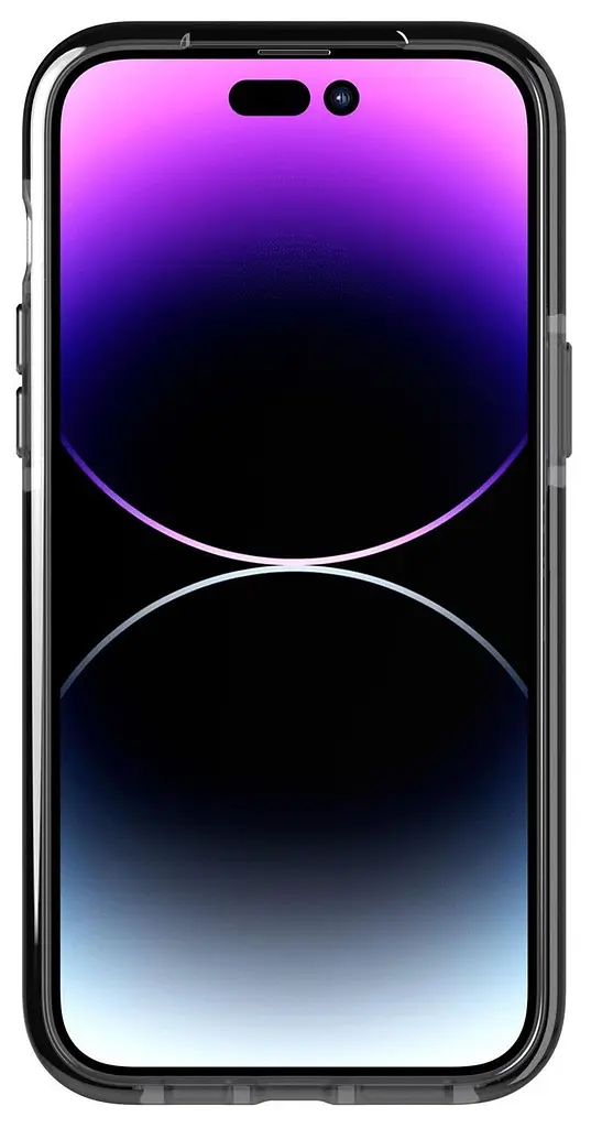 Оригінальний протиударний чохол Tech21 Evo Check MagSafe для iPhone 14 Pro Smokey Black (T21-9837) - фото 4