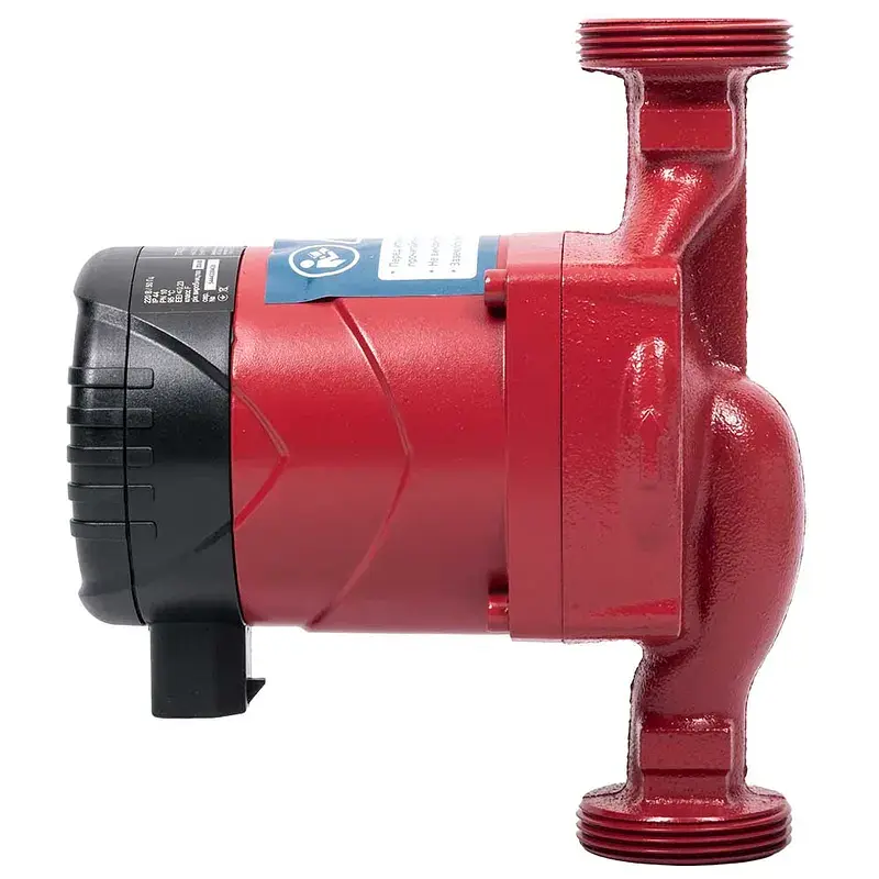 Насос циркуляційний енергозберігаючий 10-45Вт Hmax 6м Qmax 52л/хв Ø1½″ 180мм + гайки Ø1″ WETRON (774353) - фото 2