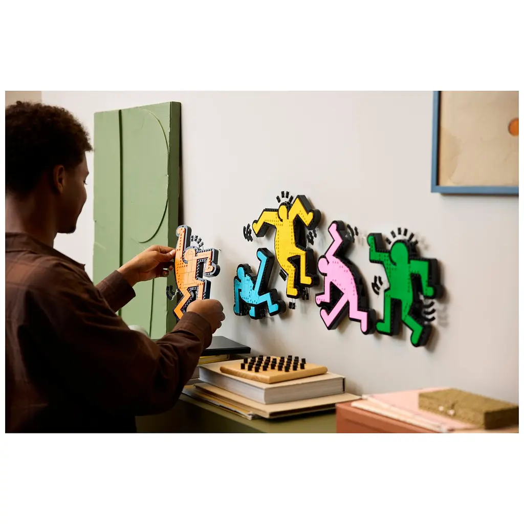Конструктор LEGO Art Кіт Гарінґ - Танцюючі чоловічки 1773 деталей (31216) - фото 9