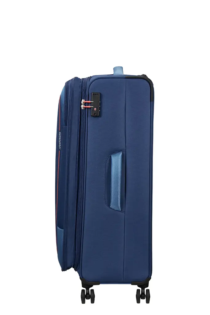 Валіза American Tourister PULSONIC COMBAT NAVY 81x49x31(34) 81 См MD6*41003 - фото 6