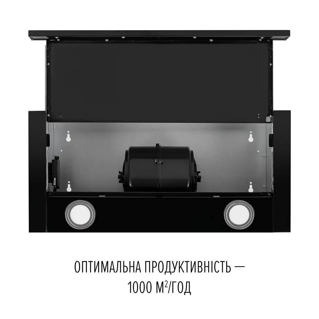Витяжка телескопічна PERFELLI TL 6622 BL 1000 LED - фото 8