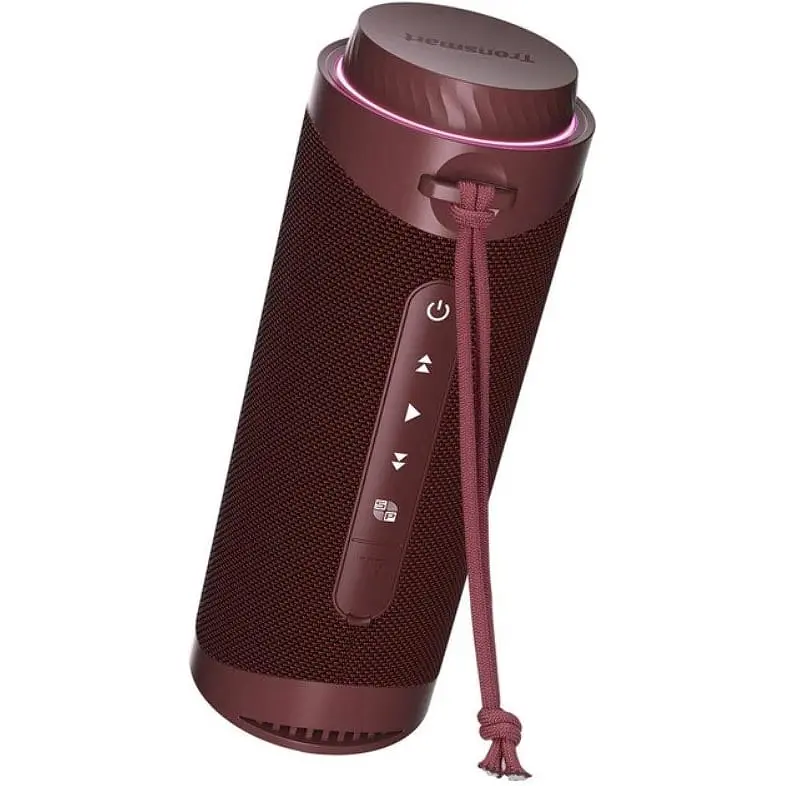 Портативная колонка Tronsmart T-7 30W TWS Bluetooth Dark Red - фото 2