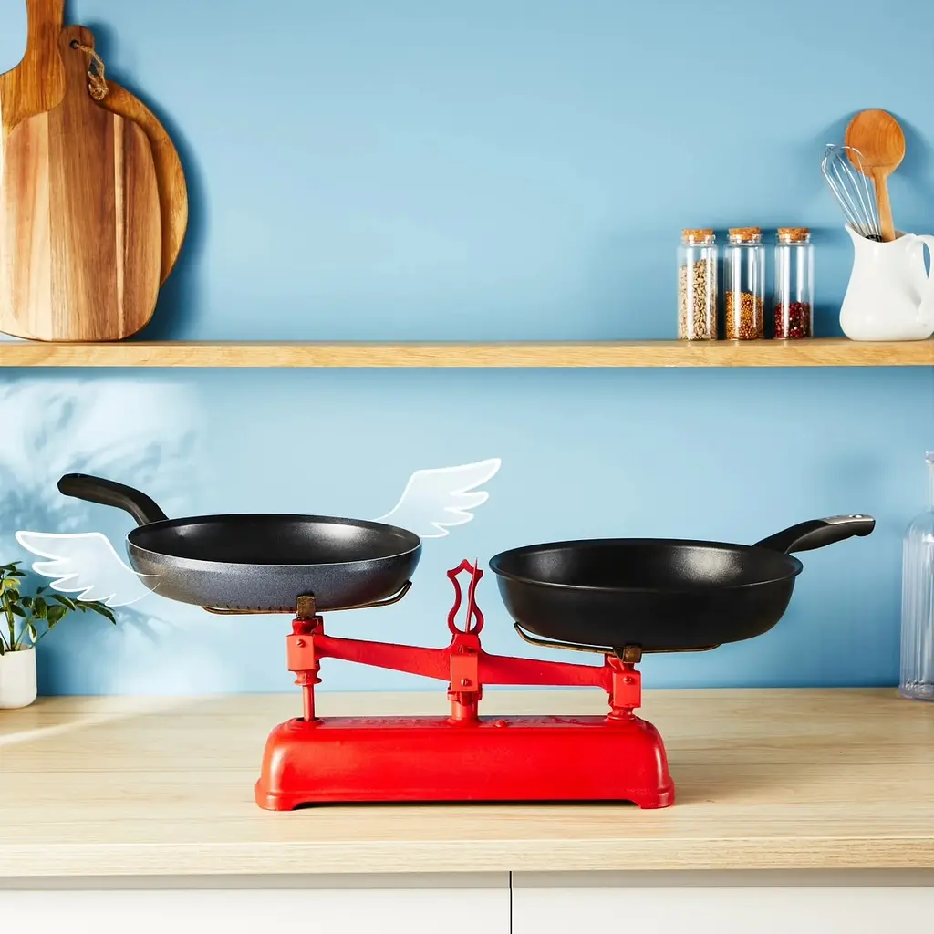 Сковорода тефаль Tefal So Light 24 см (H0560442) з титановим антипригарним покриттям - фото 7