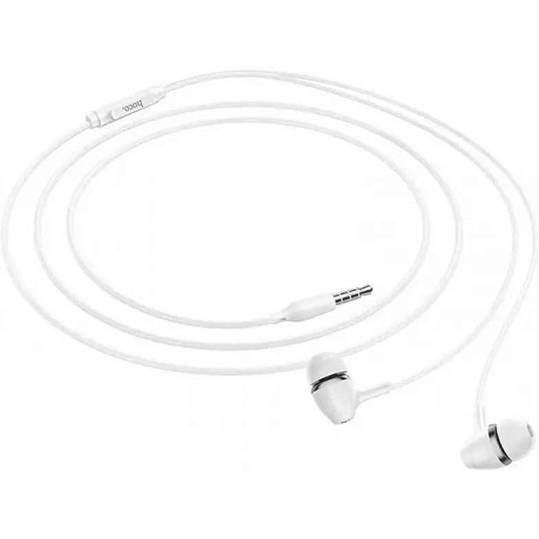 HF Hoco M76 White + mic + button call answering - фото 4