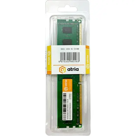 Оперативна пам’ять Atria 8 GB DDR3 1600 MHz - фото 3