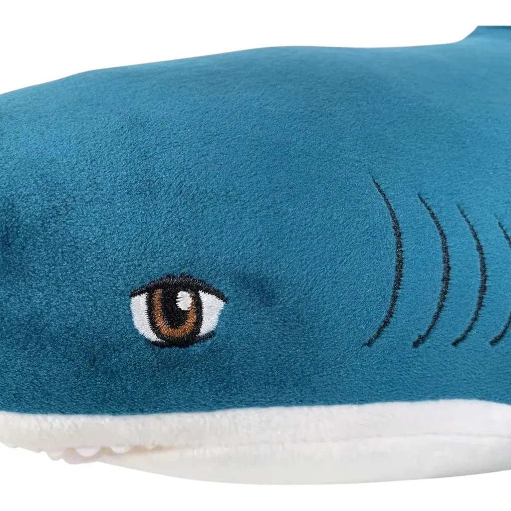 Игрушка плюшевая WP Merchandise Акула бирюзовая 100 см - фото 2