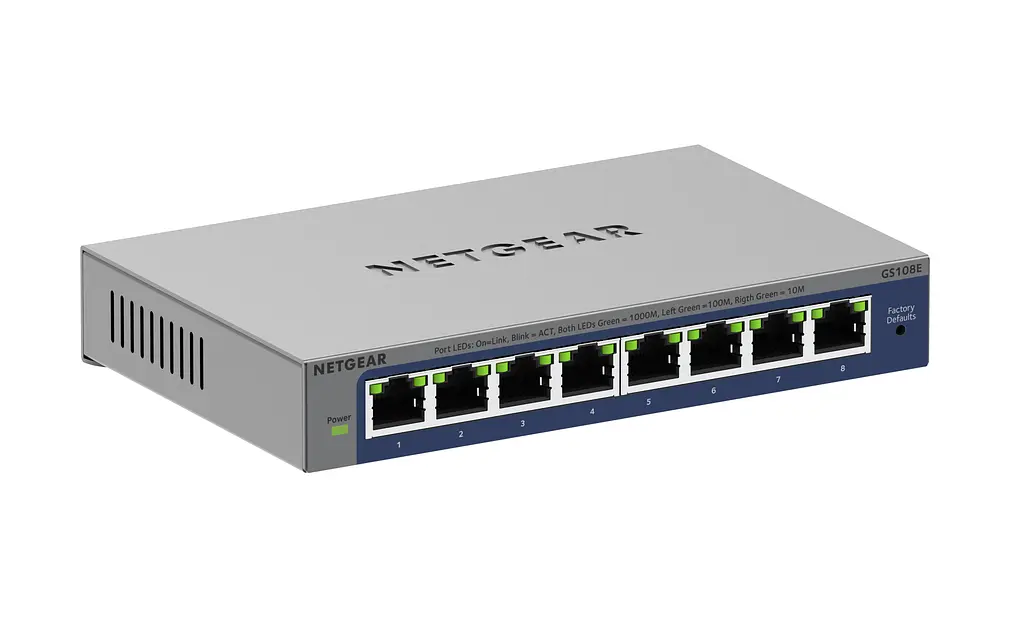 Коммутатор GS108E 8xGE, WebSmart NETGEAR teh0018167 - фото 3