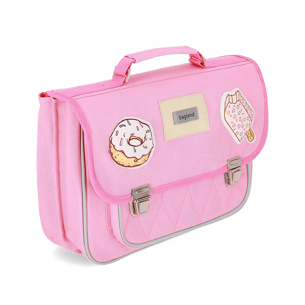 Портфель шкільний Bagland Sparkle 9 л рожевий (0027166)  - фото 2