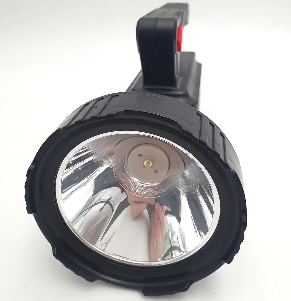 LED Ліхтар прожектор акумуляторний світлодіодний із сонячною батареєю та бічним COB світильником 4 режими освітлення UKC TY-831T - фото 5