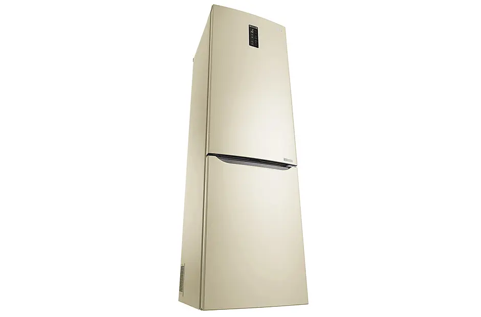 Холодильник LG GW-B499SEFZ 2 м 360 л А ++ Total No Frost лінійний компресор зовнішній дисплей бежевий - фото 2