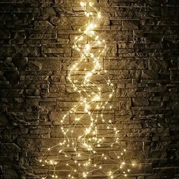 Гірлянда новорічна «Кінський хвіст» 200 LED, 10 ниток по 2 м, XPRO (47713-700_175) - фото 3