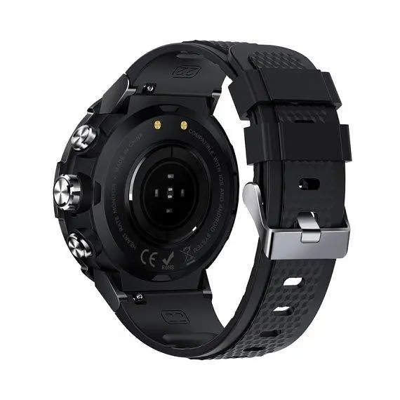 Розумний наручний смарт годинник Smart Sport G-Wear (Black) - фото 4