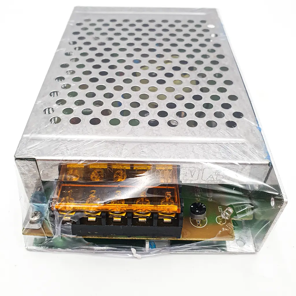 Блок живлення перфорований трансформатор адаптер 12В 60Вт 12V 5A 110v/220v Stone Pro 60W метал - фото 3