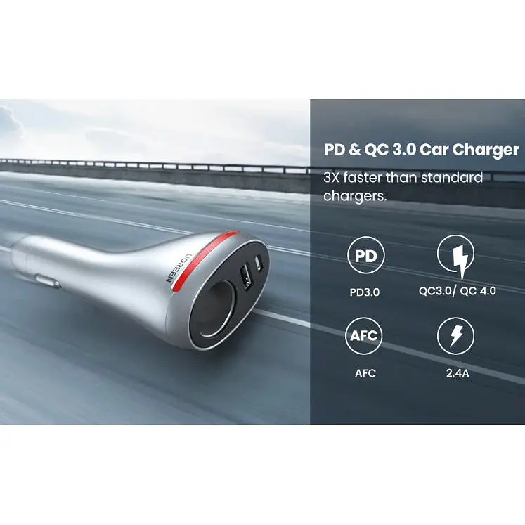 Автомобільний зарядний пристрій Ugreen CD204 Car Charger 2 x USB Ports - фото 5