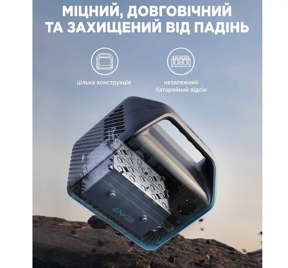 Портативная зарядная станция Anker 521 Power House - фото 6