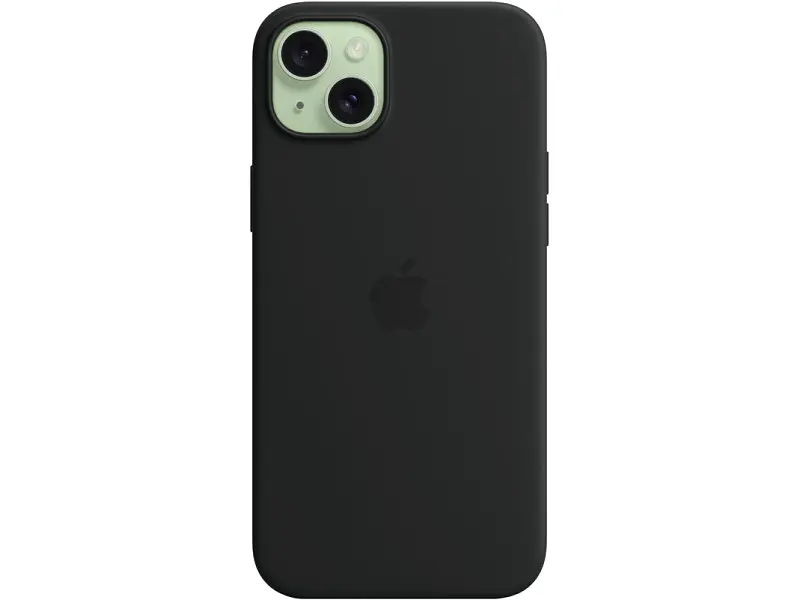 Чохол для смартфона Apple iPhone 15 Silicone Case with MagSafe - Black (MT0J3) - фото 7