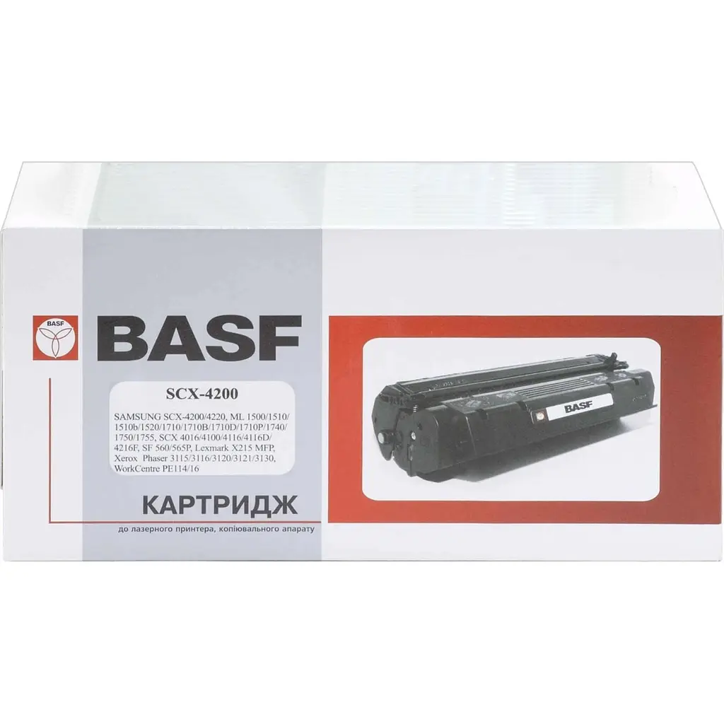 Картридж тон. BASF для Samsung SCX-4200/4220 аналог SCX-D4200A/ELS Black ( 3000 ст.) (BASF-KT-SCXD4200A) - фото 2