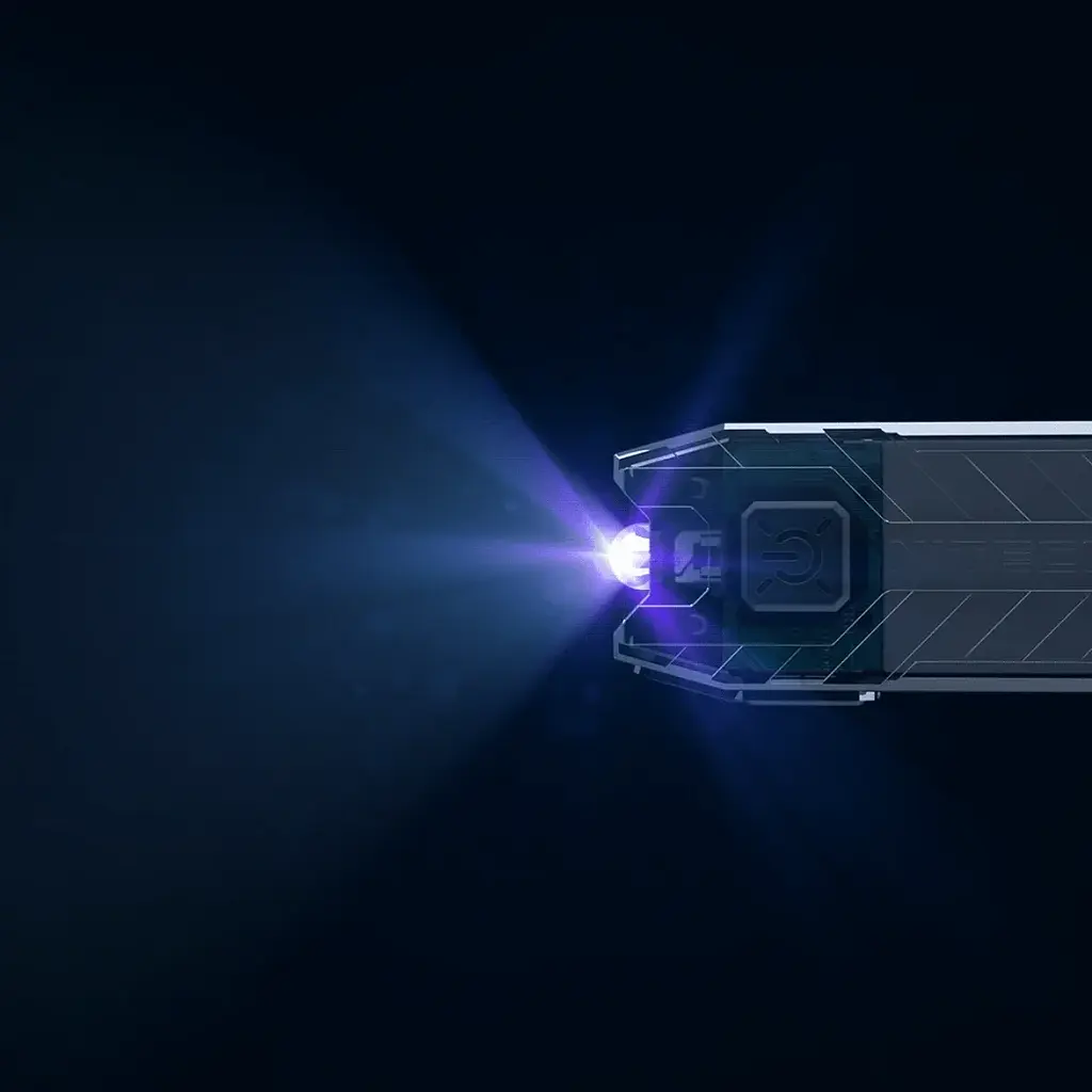 Ультрафиолетовый мини фонарик Nitecore TUBE UV 365nm (Черный) - фото 4