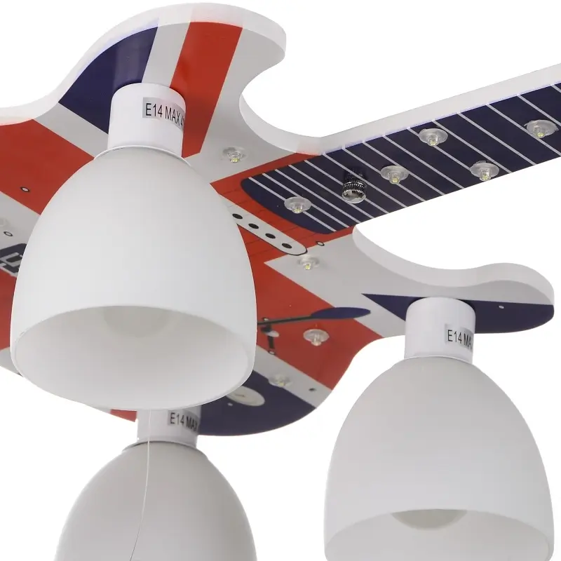 Люстра потолочная Brille для детской E14 40W Mix (KL-417C/4) - фото 2