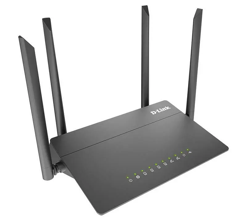Бездротовий маршрутизатор D-Link DIR-815/RU/R4A AC1200, 1*FE WAN, 4*FE LAN, USB 2.0, 4 антени Black - фото 2