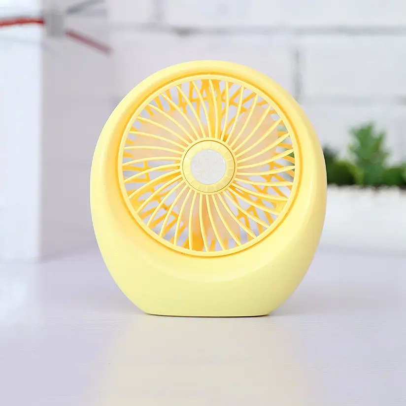 Портативний вентилятор настільний "DianDi Mini Fan SQ1978" Жовтий, usb вентилятор акумуляторний (ST) - фото 5