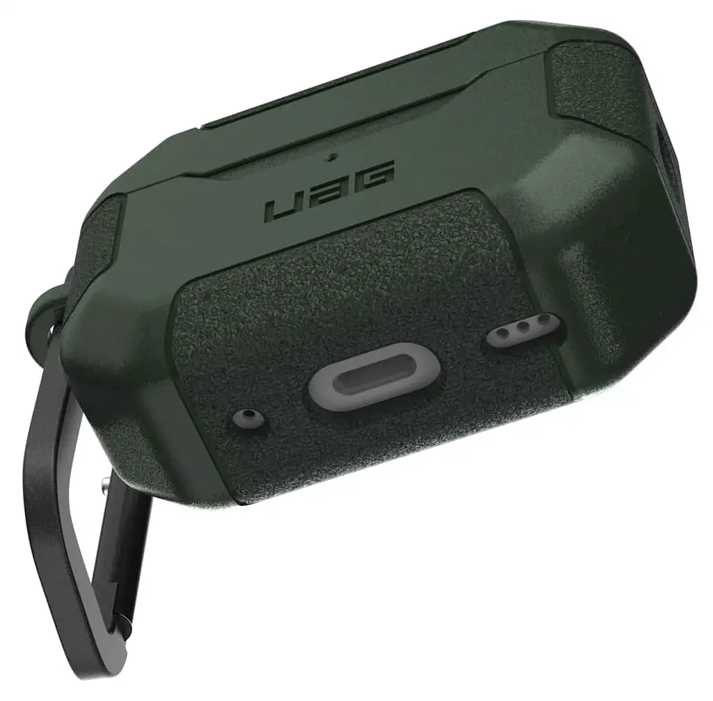 Чехол UAG для AirPods Pro (Gen 2, 2022), Scout, Olive Drab teh0019529 - фото 10