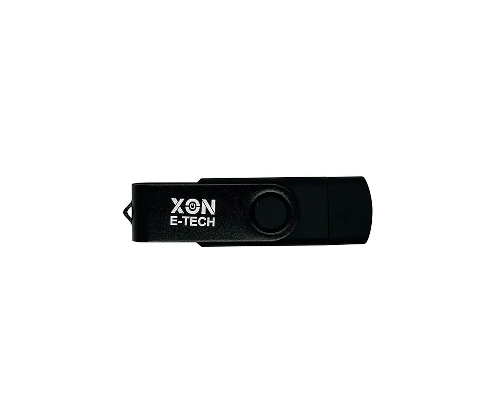 Флеш-накопитель XON FlashDrive MultiConnect 128GB (USB 3.0 + USB Type-C + MicroUSB) Черный (FX3M128PB 7652) - фото 2