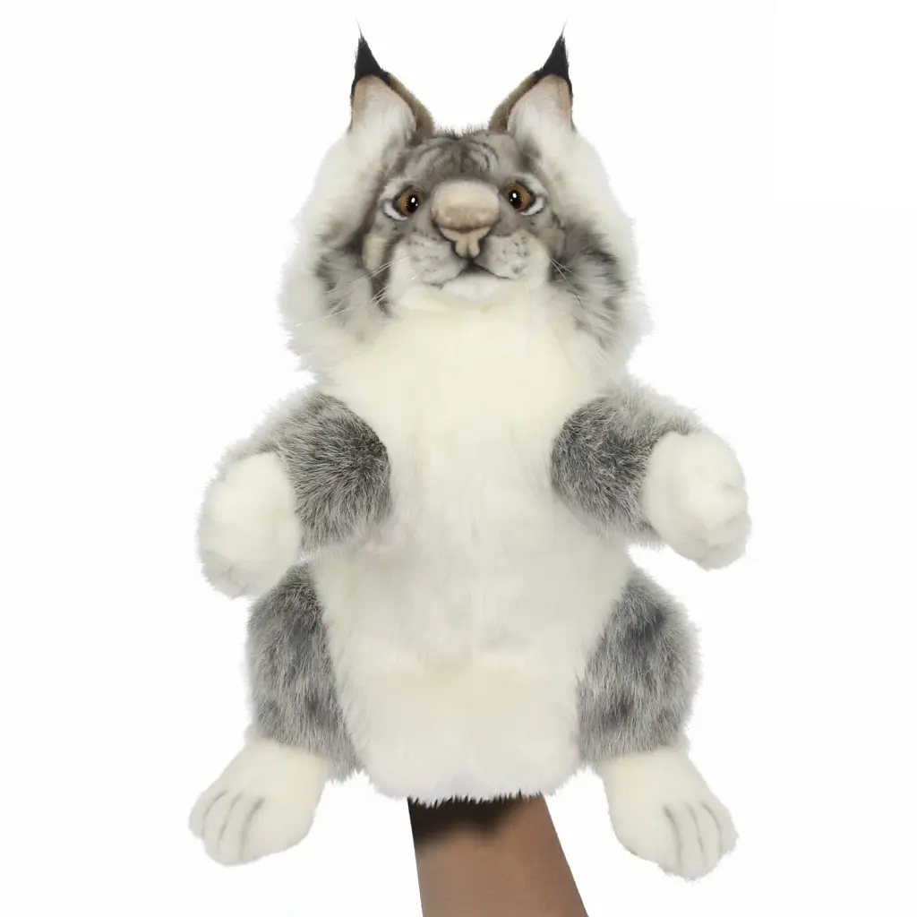 М'яка іграшка на руку Hansa Рись Puppet Hansa, 36 см