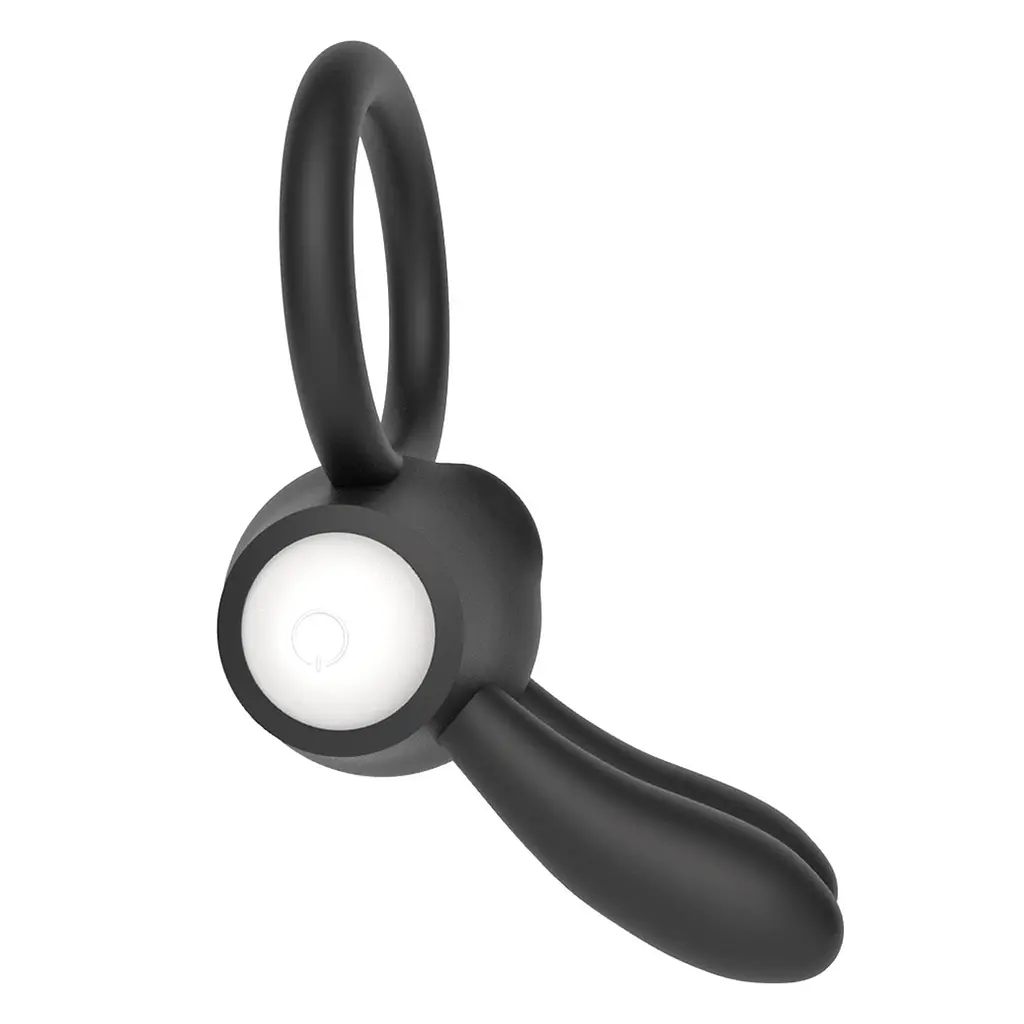 Віброкільце Lovetoy Power Clit 7.5 см чорний - фото 5