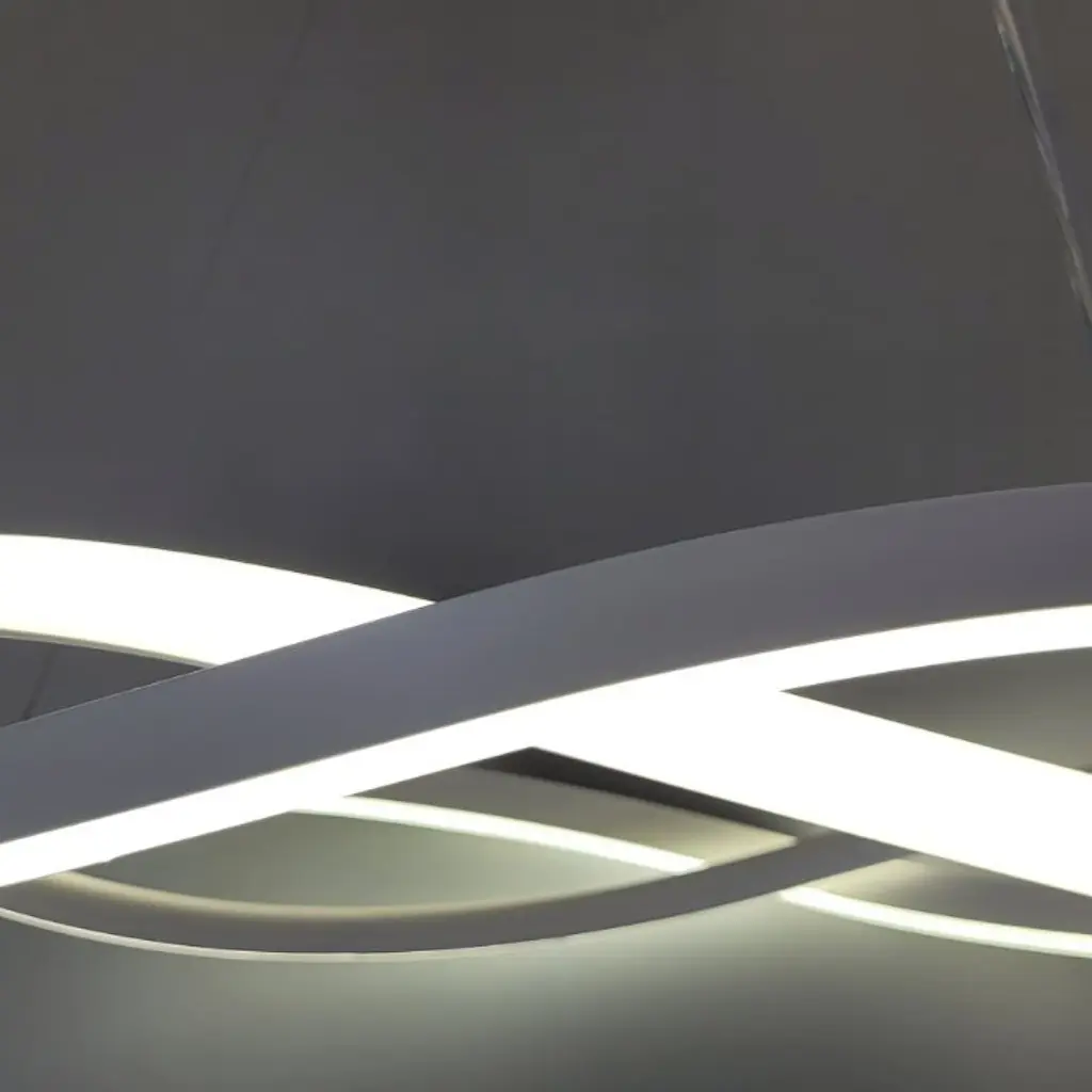 Стильна підвісна LED-люстра Art 2463/600 WH - фото 8