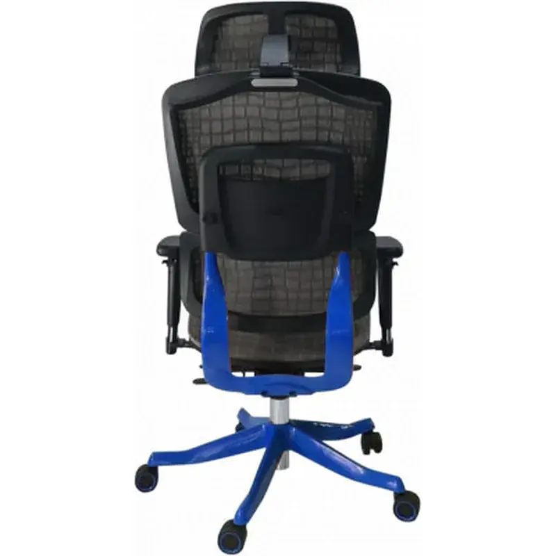 Офісне крісло GT Racer X-626 Gray/Blue - фото 5