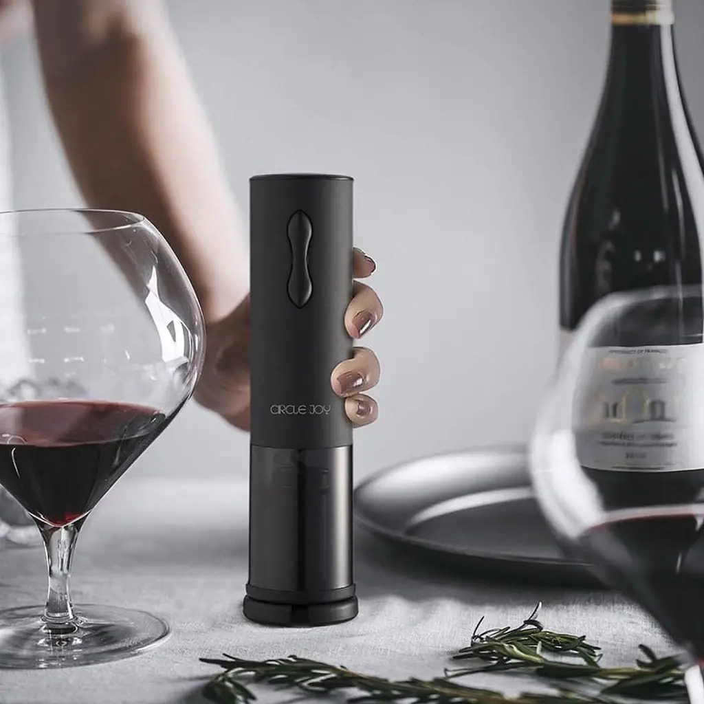 Умный штопор Circle Joy Mini Electric Wine Opener (CJ-EKPQ04/CJ-EKPQ03) черный - фото 5
