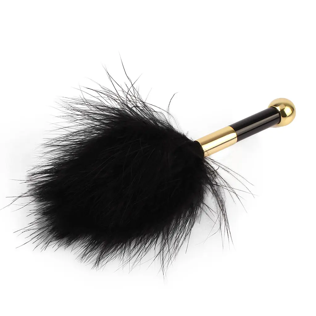 Перо-тиклер Chisa Senuelo Frisky Feather Tickler черный - фото 4