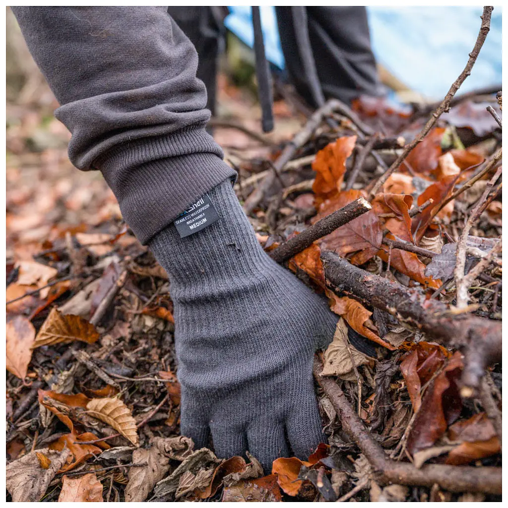 Водонепроникні рукавички Dexshell ThermFit 3.0 Gloves чорні S (DG12402BLK-S) - фото 8