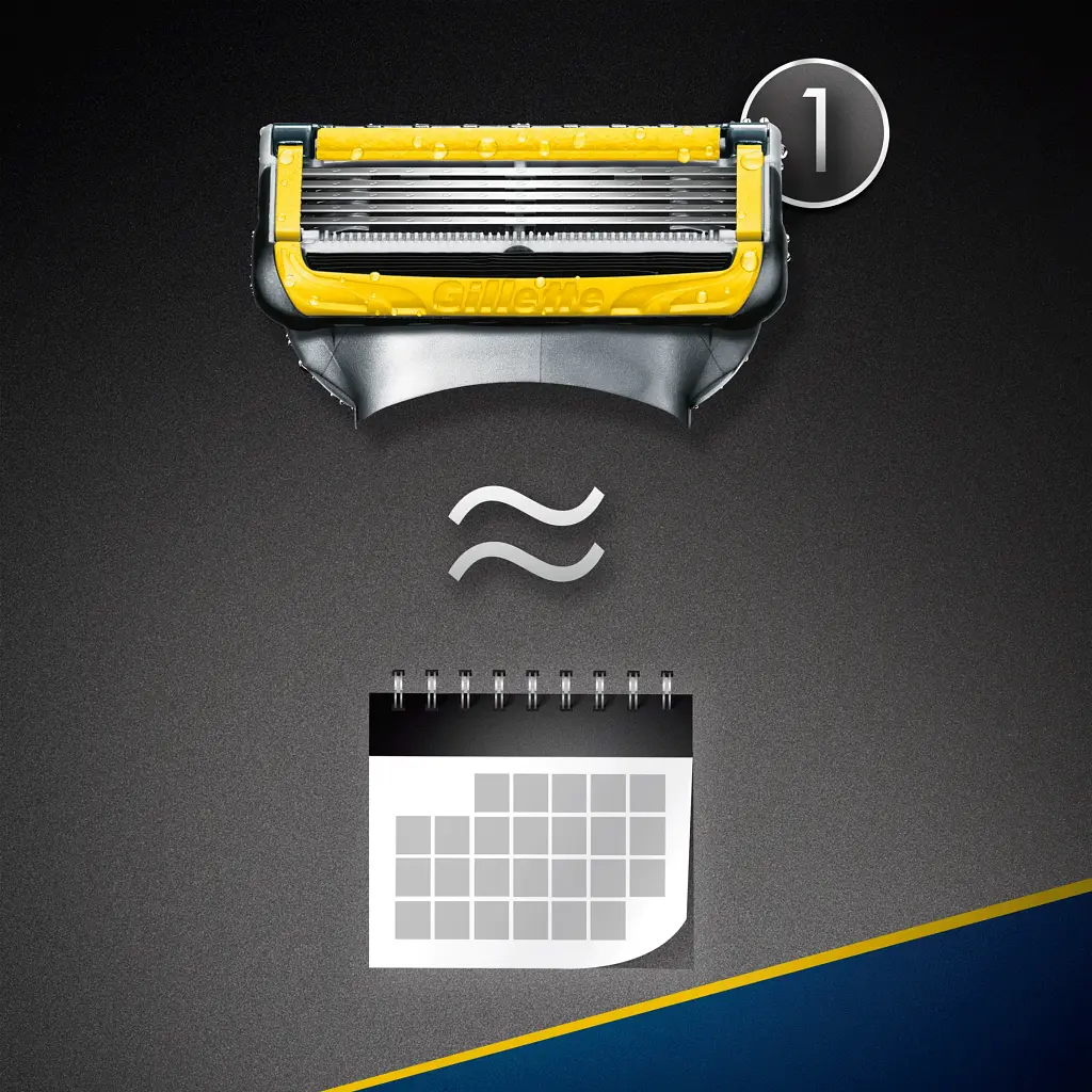 Змінні картриджі для гоління Gillette Fusion5 ProShield, 4 шт. - фото 3