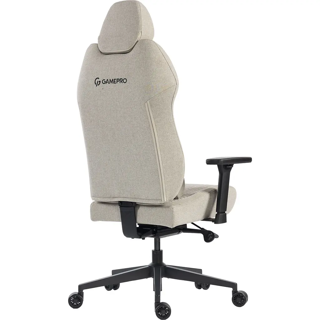 Геймерське крісло GamePro GC760LG Fabric Light Gray [148903] - фото 4