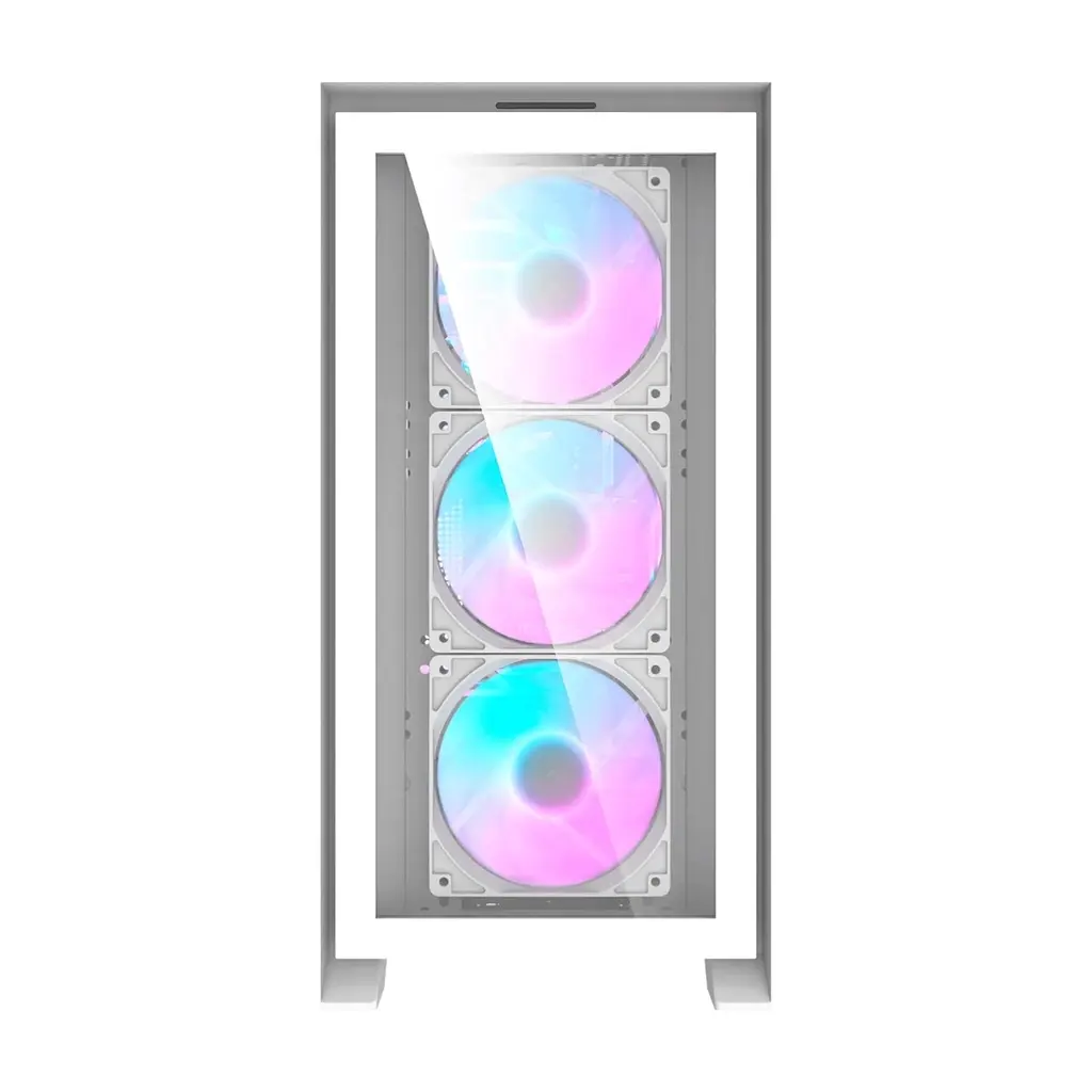 Корпус для ПК DARKFLASH DRX90 GLASS WHITE - фото 2
