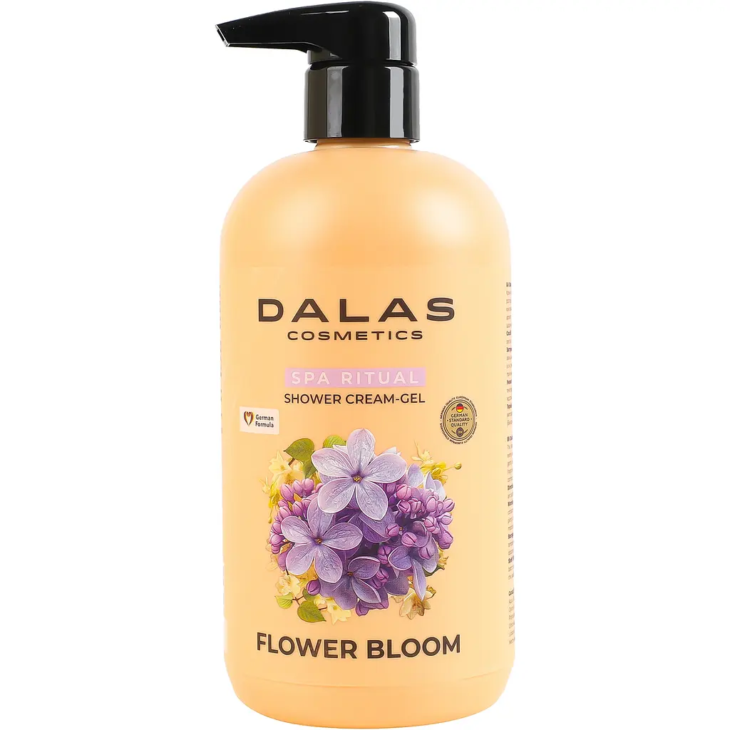 Крем-гель для душу Dalas Cosmetics SPA Ritual Flower bloom 550 мл