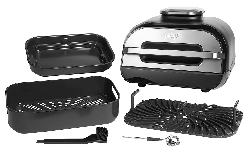Мультигриль Ninja Foodi MAX Health MultiGrill & Air Fryer з Сooking probe (AG551EU) - фото 4
