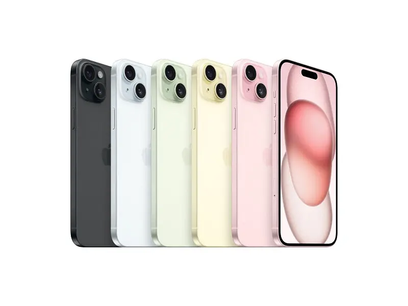 Смартфон Apple iPhone 15 256GB Black (MTP63) - фото 5