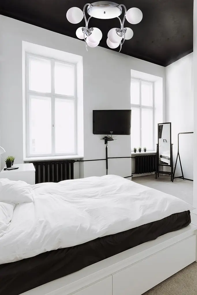 Люстра потолочная Brille в спальню E14 60W CH (Bl-977C/8) - фото 5