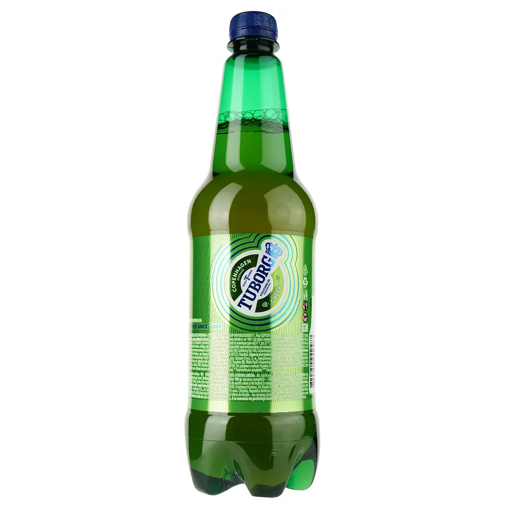 Пиво Tuborg Green, светлое, 4,6%, 0,9 л - фото 4