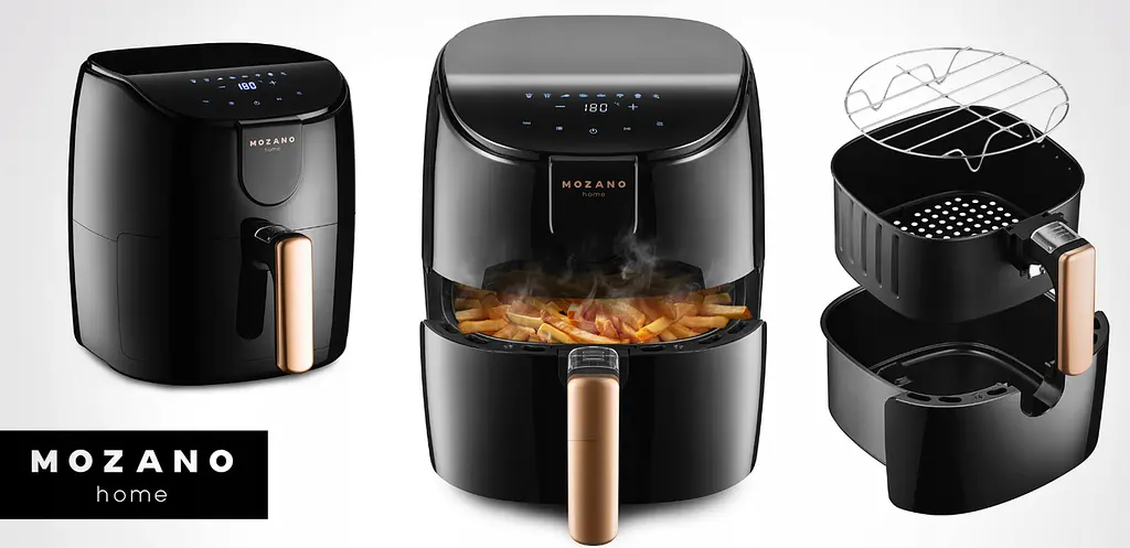 Аэрофритюрница Mozano Active Fryer Silver - фото 10