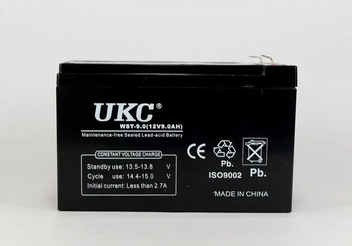 Акумуляторна батарея 12В 9000мАч акумулятор 12V 9A UKC RB-FM-12V-9Ah - фото 2